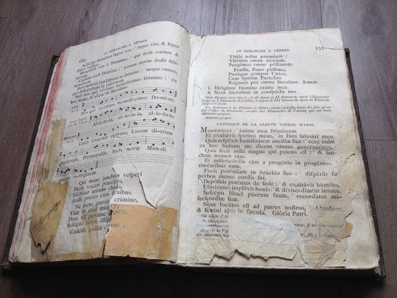 Image 1 of Libro antifonario romano del 1864