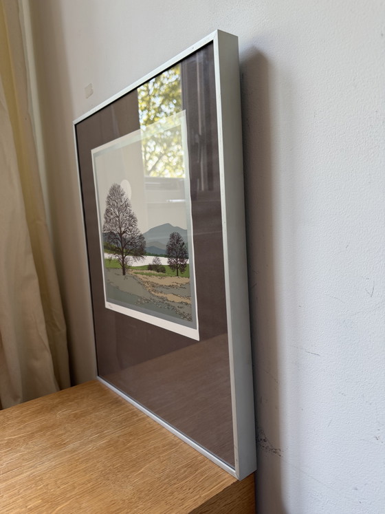 Image 1 of Vintage zeefdruk in beperkte oplage