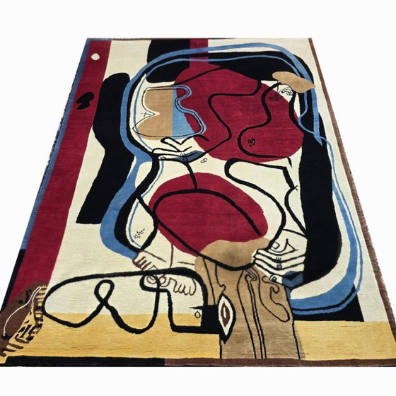 Tappeto Aubusson di Le Corbusier: lana e cotone annodati a mano, 2,5x2 m – Tappeti, Wool (photo 3 of 8)