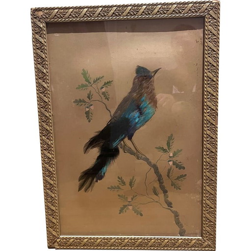 Vintage-Vogel-Illustration