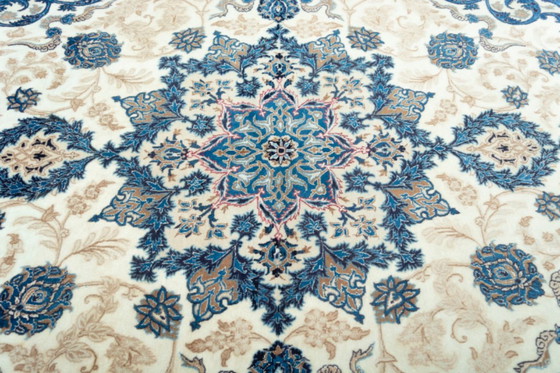 Image 1 of Handgeknüpfter Nain 9La Perserteppich mit Seidenanteil – 292 x 170 cm