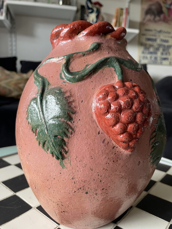 Image 1 of Jarrón de terracota hecho a mano