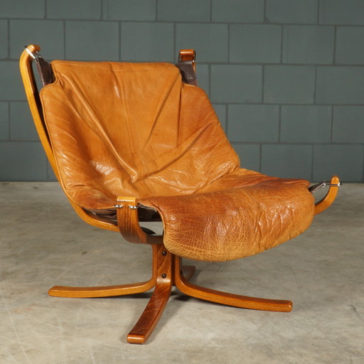 Fauteuil Falcon Vintage - Sigurd Resell - Vatne Møbler - 1970