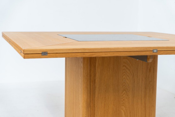 Image 1 of Table à manger « Cirkante » de Bob & Dries Vanden Berghe pour Vanden Berghe Pauvers (Belgique, années 1970).