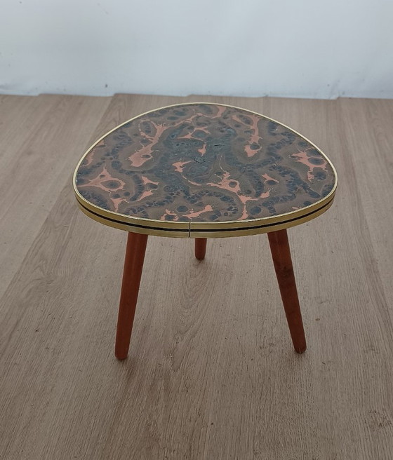 Tavolino anni Cinquanta – Tavolini, Metallo, Legno (photo 4 of 8)