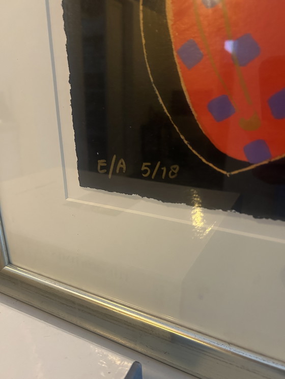 Image 1 of Zeefdruk Joyce van Oorschot