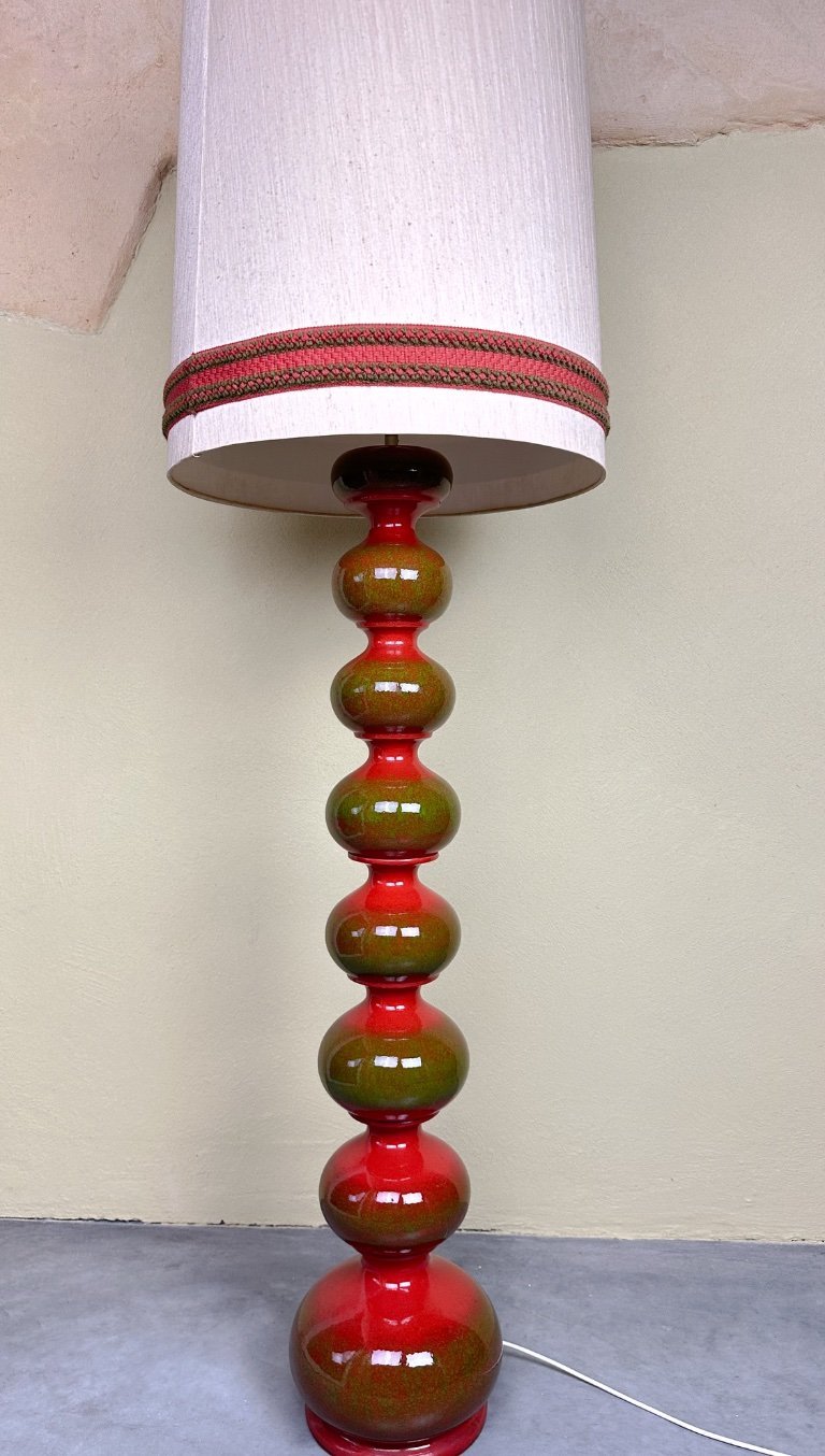Kaiser Leuchten フロアランプ ヴィンテージ 西洋画 シェード Vintage Kaiser Leuchten floor lamp | €1,745 | Whoppah