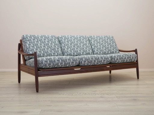 Divano in teak, design danese, anni '70, prodotto in Danimarca