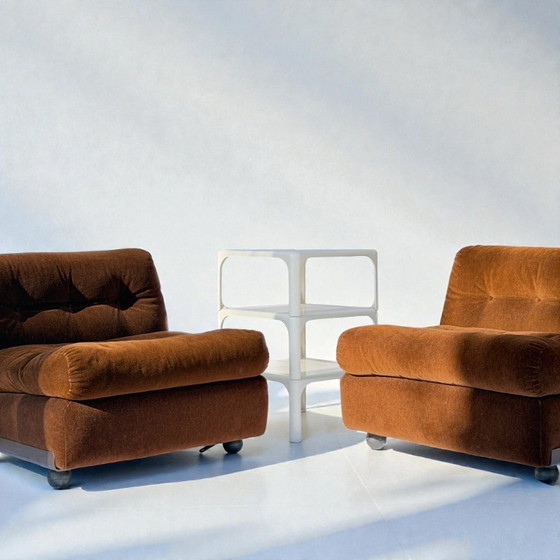 Image 1 of Poltrone Amanta di Mario Bellini per B&B Italia (set di 2)