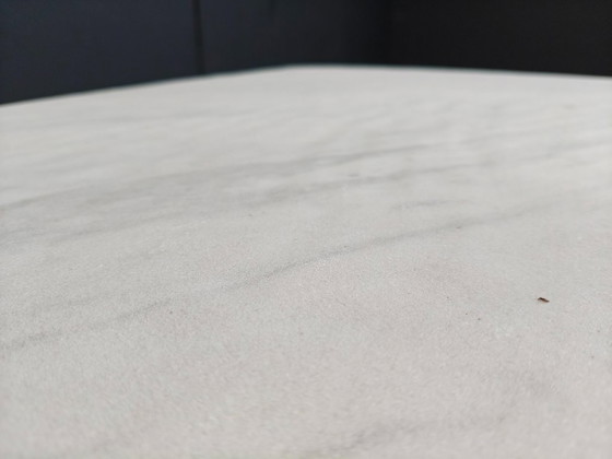 Image 1 of Table basse vintage en marbre blanc, 1970