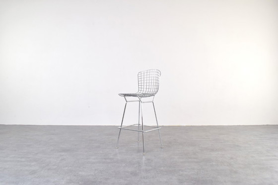 Image 1 of Sgabelli da bar vintage di Harry Bertoia per Knoll International, anni '70, set di 2