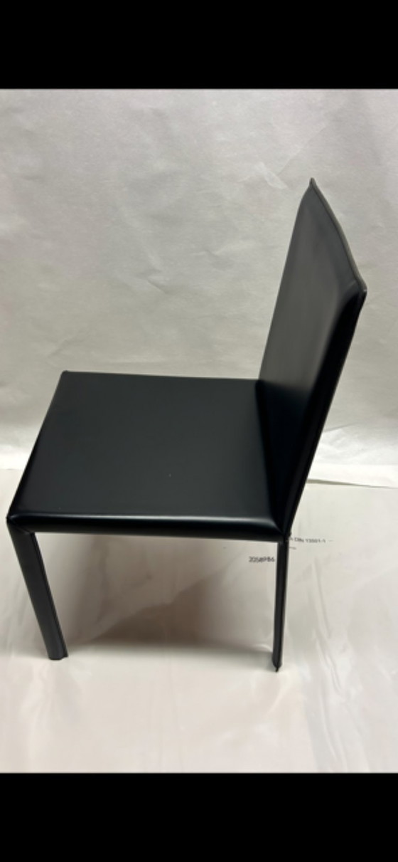 Image 1 of 4 X Kristalia Designer Stühle Sattelleder