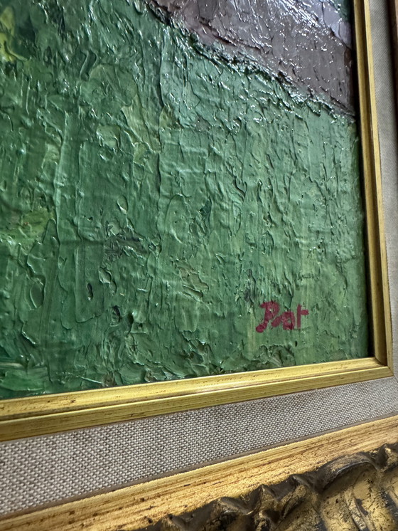 Image 1 of Post-Impressionist Landscape Painting