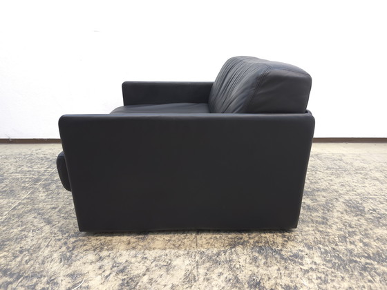 Image 1 of De Sede ds 76 poltrona di design in pelle poltrona sedia divano desede pelle nero