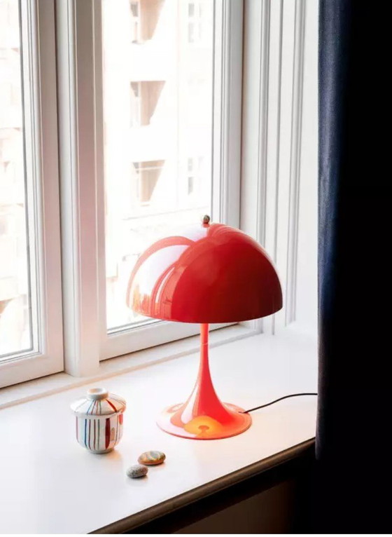 Image 1 of Panthella 250 table lamp (Panthella mini) coral led Louis Poulsen