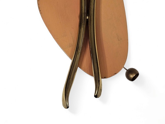 Image 1 of Lámpara de pared Sputnik con forma de bolsa, década de 1950.