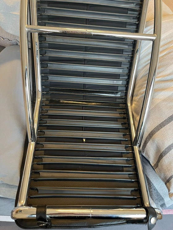 Image 1 of Chaise longue originale Cassina LC4 di Le Corbusier / Perriand / Jeanneret – 1978, numero di serie 6898, ristampa rinnovata