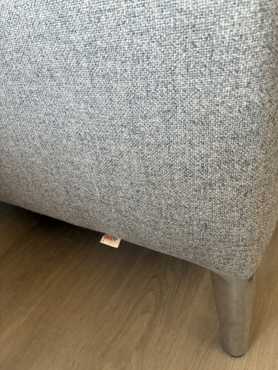 Image 1 of Pode bankstelsel, grijs met paarse bies 