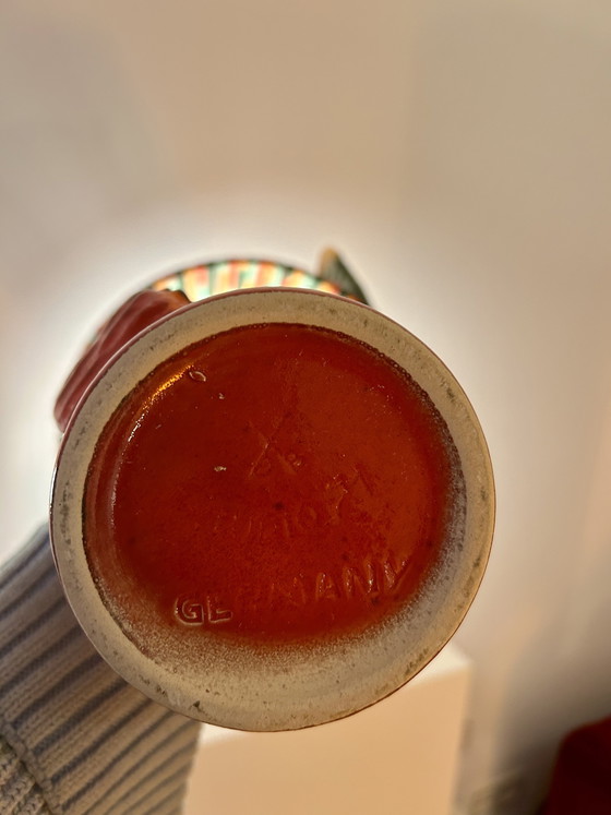 Image 1 of Lámpara de mesa estilo Pop Art - apta para uso exterior - reciclada - inalámbrica