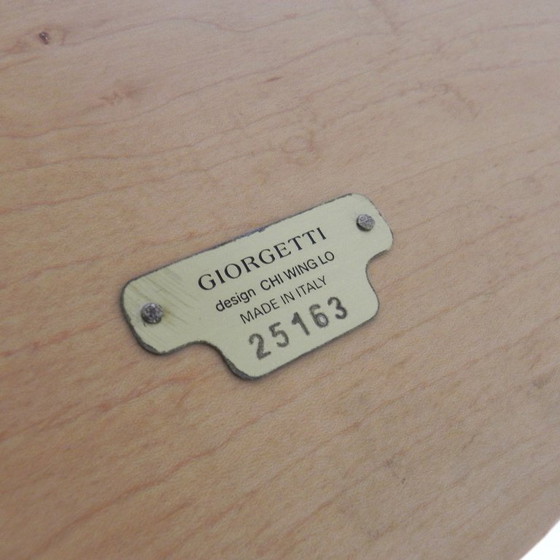 Image 1 of Isa dining table by Chi Wing Lo for Giorgetti, 130 cm, 1990s