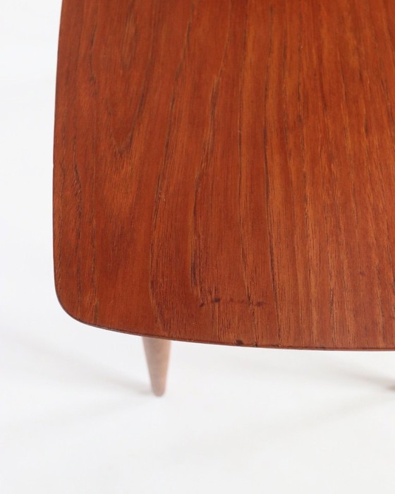 Image 1 of Vintage side table teak coffee table retro mid-century