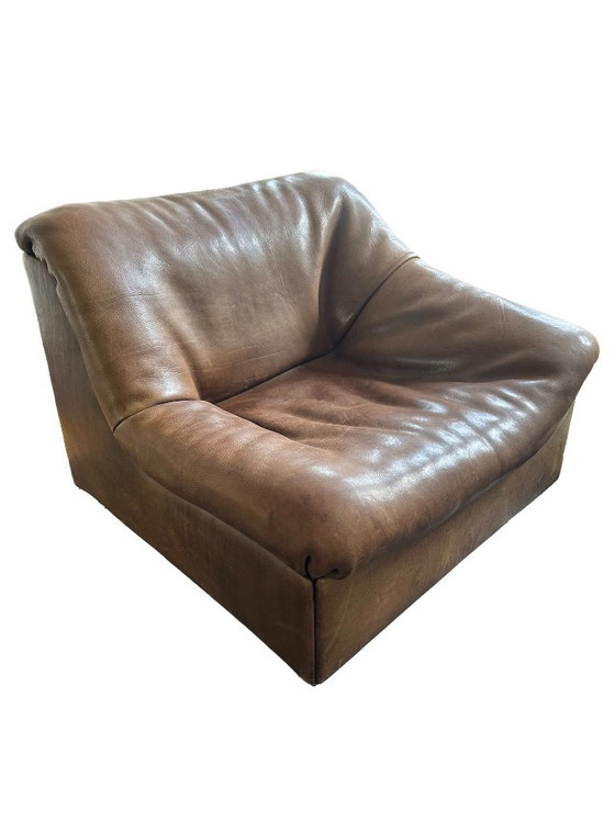 De Sede DS-46 vintage 2-zits bank buffelleer jaren 70 RETRO – 2 zitsbanken, Leather (photo 15 of 20)