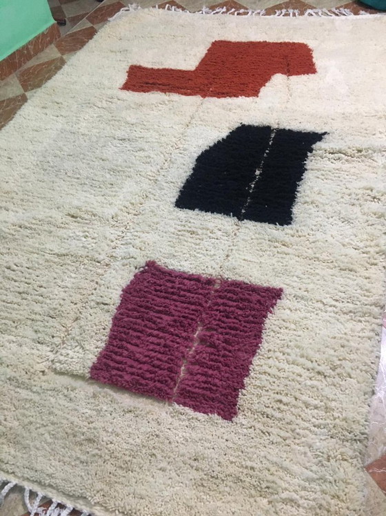 Image 1 of Alfombra marroquí de lana – Diseño único y hecha a mano 200cmx300cm