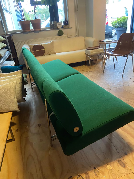 Harvink Armslag | 3 plazas | Restaurado | Lana verde – Sofás de 3 plazas, Wool, Metal (photo 7 of 12)