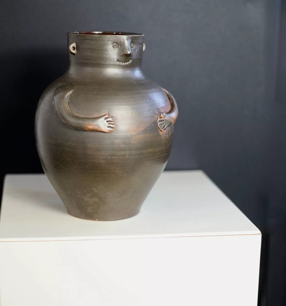 Image 1 of Antropomorfe keramische vaas