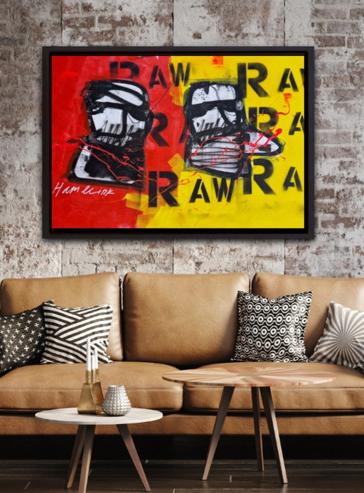 Painting Hamelink: Raw Faces