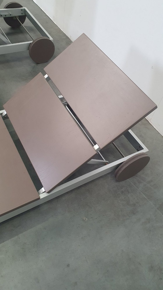 Na Xemena Ligbed Daybed Tafel Gandia Blasco Design Vintage – Eenpersoonsbedden, Aluminium (photo 8 of 17)