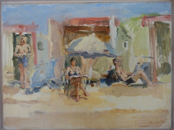 Image 1 of Peter Smit "krantje lezen" 