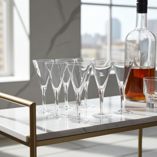 Set di 5 bicchieri Super Champagne Luigi Bormioli