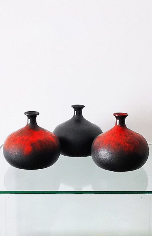 Veba Glass West Germany Fat Lava