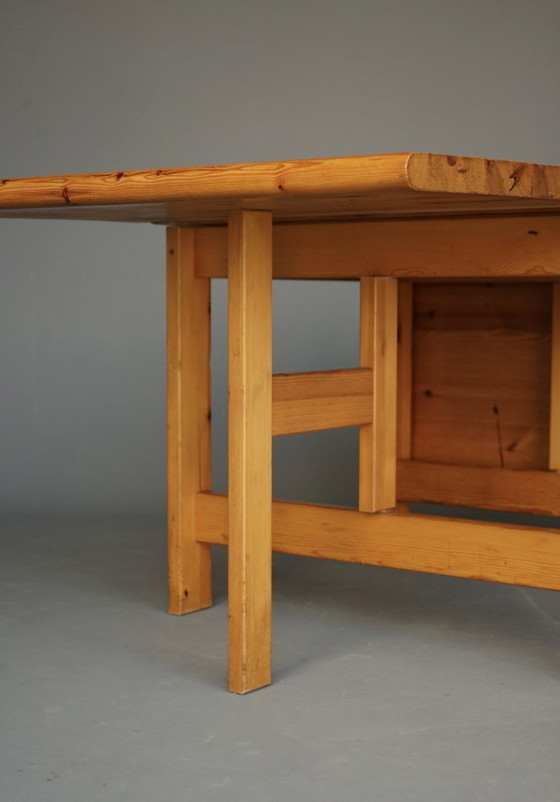 Image 1 of Set da pranzo in pino di Edwin Helseth per Stange Bruk, anni '60