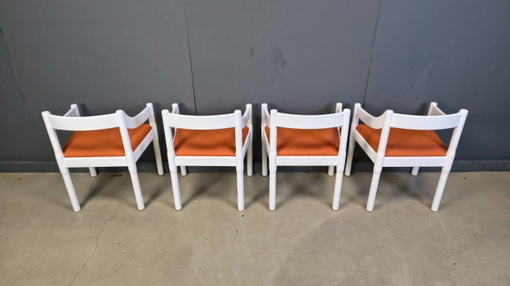 Image 1 of Conjunto de 4 sillones Carimate de Vico Magistretti, década de 1960.