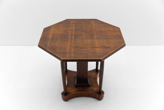 Image 1 of Art Deco Wooden Table, Germany, 1940s