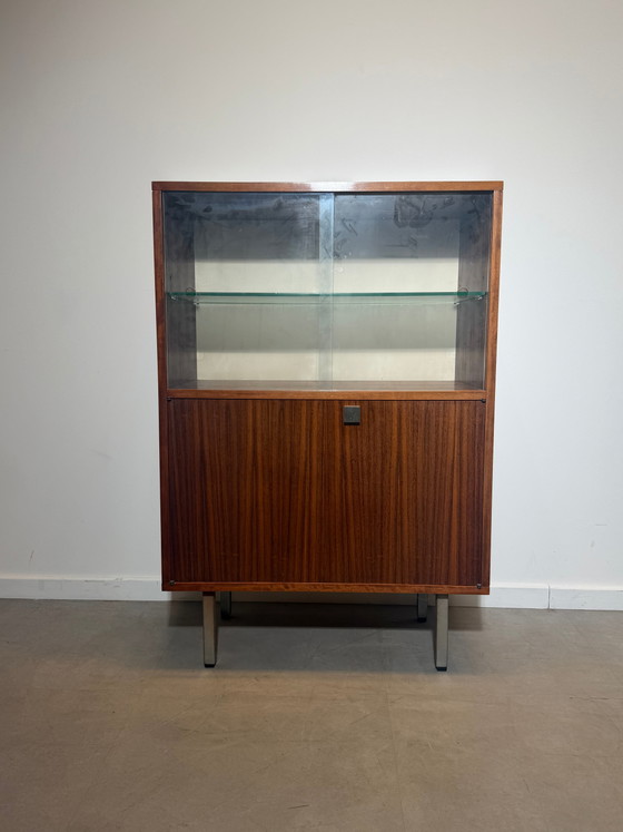 Image 1 of Alfred Hendrickx voor Belform Display Cabinet – Vitrine van palissanderhout