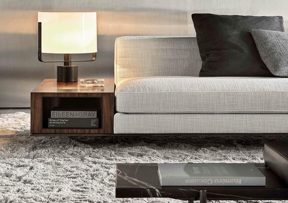 Image 1 of Nieuwstaat Minotti Roger 2 zits met kast – NP €9.000