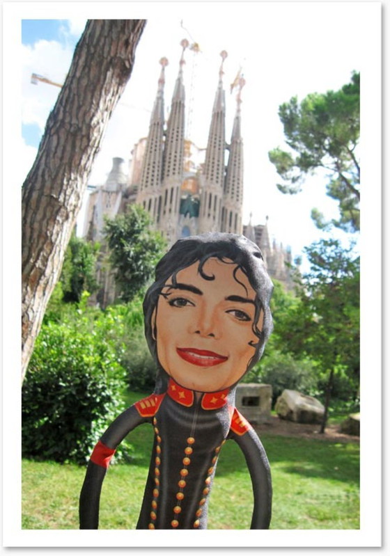 Image 1 of Michael Jackson Gift | King of Pop Decor | Art Doll Collectible for 80s Music Fans | Music Lover Gift