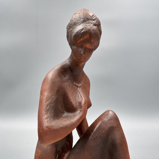 Figura Femminile in Ceramica, 1982, Cecoslovacchia – Sculture (photo 5 of 13)