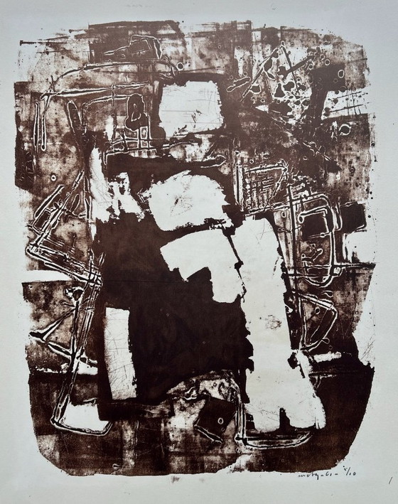 Image 1 of Zeefdruk Wim Motz