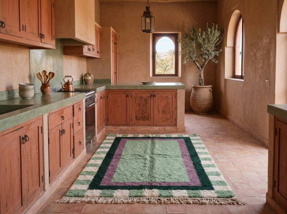 Image 1 of Marokkaans Berber tapijt, gedecoreerd, 200 cm x 300 cm