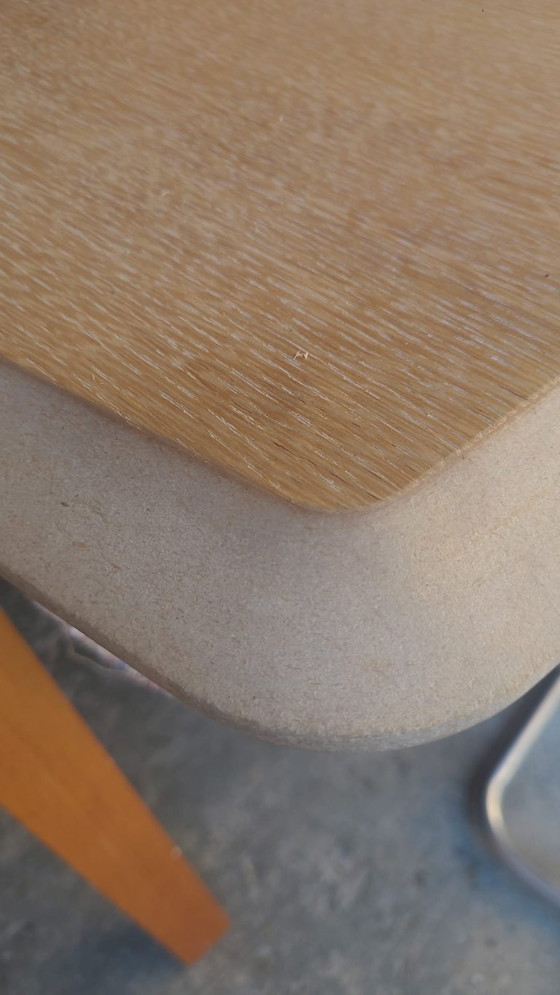 Image 1 of Large Scandinavian dining table - 230 cm - stamped Lau Lauritsen - Denmark, 1960s