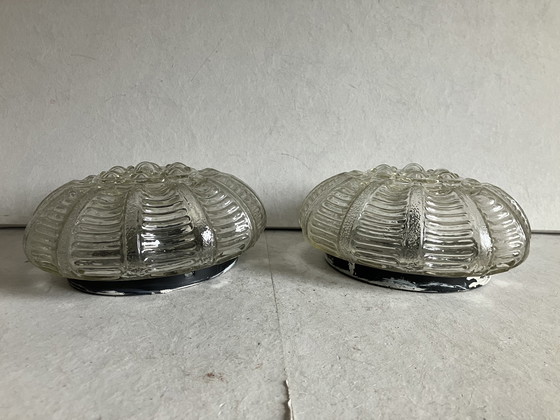 Image 1 of 2 Vintage RZB Leuchten flush-mount ceiling lights, Helena Tynell