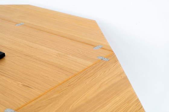 Image 1 of Table à manger « Cirkante » de Bob & Dries Vanden Berghe pour Vanden Berghe Pauvers (Belgique, années 1970).