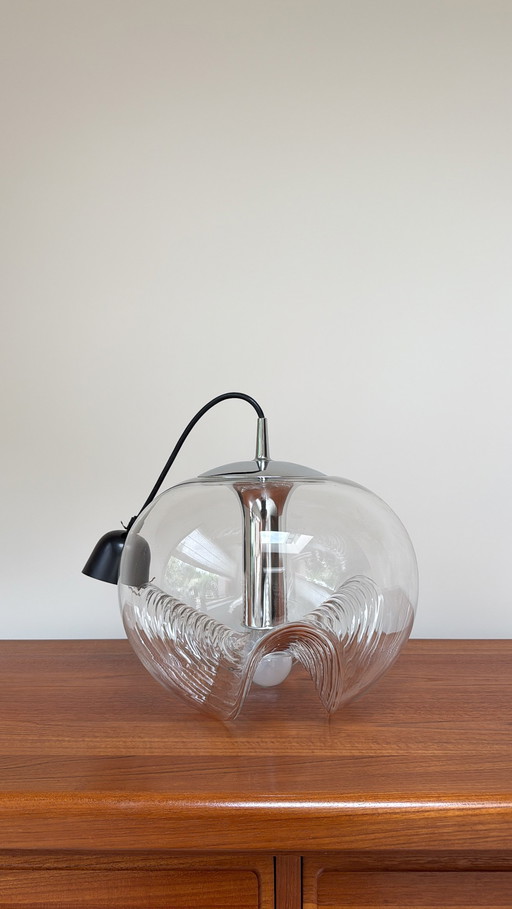 Vintage Peill & Putzler Wave pendant lamp