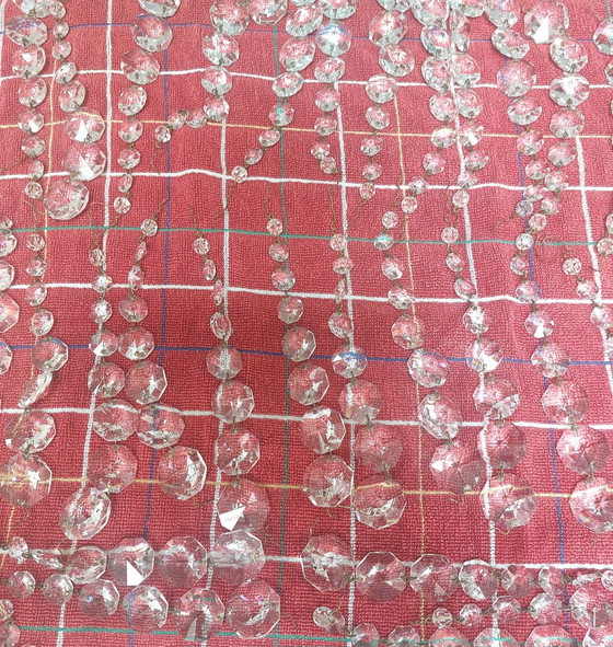 Palwa Chandelier 10 kg Lead Crystal Restored and Polished – Glass (photo 13 of 14)