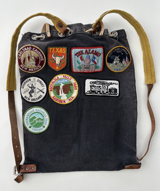 Vintage American back pack.