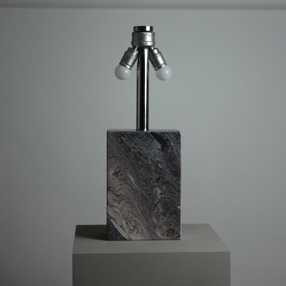 Lampada da tavolo in marmo Romeo Rega, Italia, anni '70 – Lampade da tavolo, Chrome (photo 17 of 24)